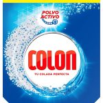 Colon Polvo Activo - Detergente para lavadora, adecuado para ropa blanca y de color, formato polvo - 135 dosis, 7.037 kg