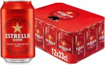 Estrella Damm Beer - Box of 24 Cans x 330 ml - Total: 7.92 L - Image 2