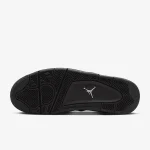 Zapatillas de baloncesto Nike Air Jordan 4 AJ4 bajas, color negro, cómodas y versátiles, Retro tanto para hombres como para mujeres FQ7939-004 - Image 3