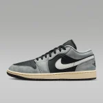 Nike Jordan Air 1 Low Men's Classic Lightweight Durable Basketball Shoes HQ2010-012 Smoke Grey Comfortable Non-slip Sneakers - Image 6