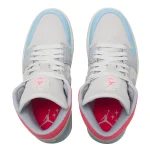 Nike (Nike) Women's Shoes Air Jordan 1 Sports Shoes Trendy Fashion Sneakers Off-Court Casual Basketball Shoes Im7420-133 - Image 5