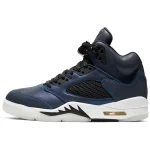 Nike zapatillas de baloncesto reflectantes 3M para mujer AIR JORDAN 5 AJ5 Midnight Blue CD2722-001 - Image 6