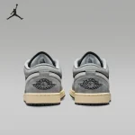 Nike Jordan Air 1 Low Men's Classic Lightweight Durable Basketball Shoes HQ2010-012 Smoke Grey Comfortable Non-slip Sneakers - Image 5
