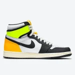 Nike genuine AIR JORDAN 1 MID SE AJ1 Men's High-top Basketball Shoes 555088-118 - Image 3