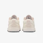 Nike Air Jordan 1 versatile Comfortable Durable Low-top Retro Basketball Shoes For Women Off-white Non-slip Sneakers IH7323-100 - Image 4