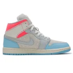 Nike (Nike) Women's Shoes Air Jordan 1 Sports Shoes Trendy Fashion Sneakers Off-Court Casual Basketball Shoes Im7420-133 - Image 6