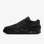 Zapatillas de baloncesto Nike Air Jordan 4 AJ4 bajas, color negro, cómodas y versátiles, Retro tanto para hombres como para mujeres FQ7939-004 - Image 6
