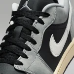 Nike Jordan Air 1 Low Men's Classic Lightweight Durable Basketball Shoes HQ2010-012 Smoke Grey Comfortable Non-slip Sneakers - Image 7